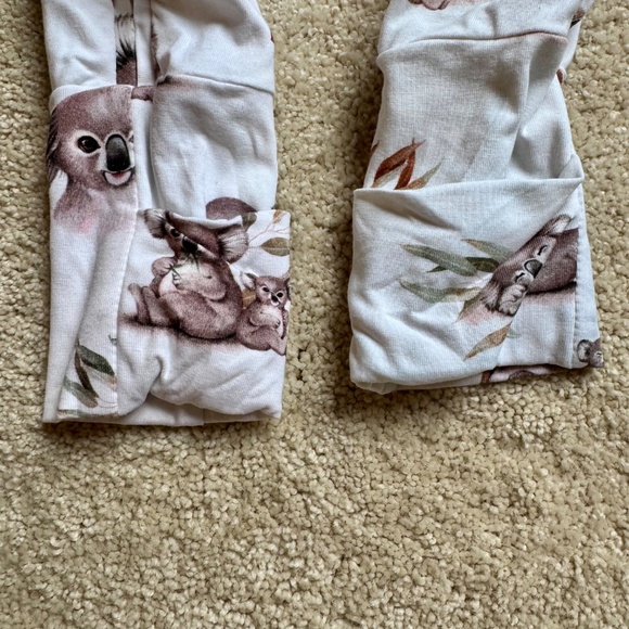 SnuggleHunny Kids Koala Growsuit 12-18mo NWOT - Picture 3 of 5